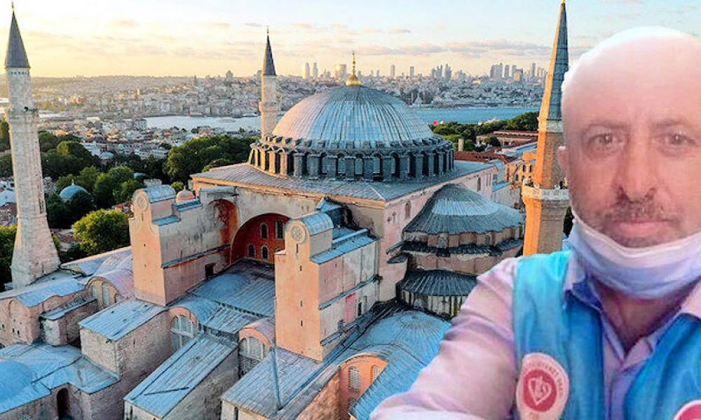 Αγία Σοφία: Μουεζίνης πέθανε από καρδιακή προσβολή στο ναό